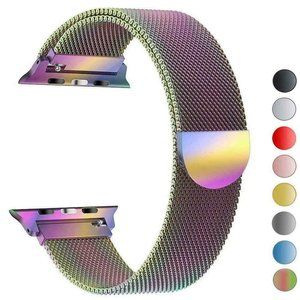 NEW[BAND] Colorful Milanese Stainless For Apple Watch 38/40/41mm